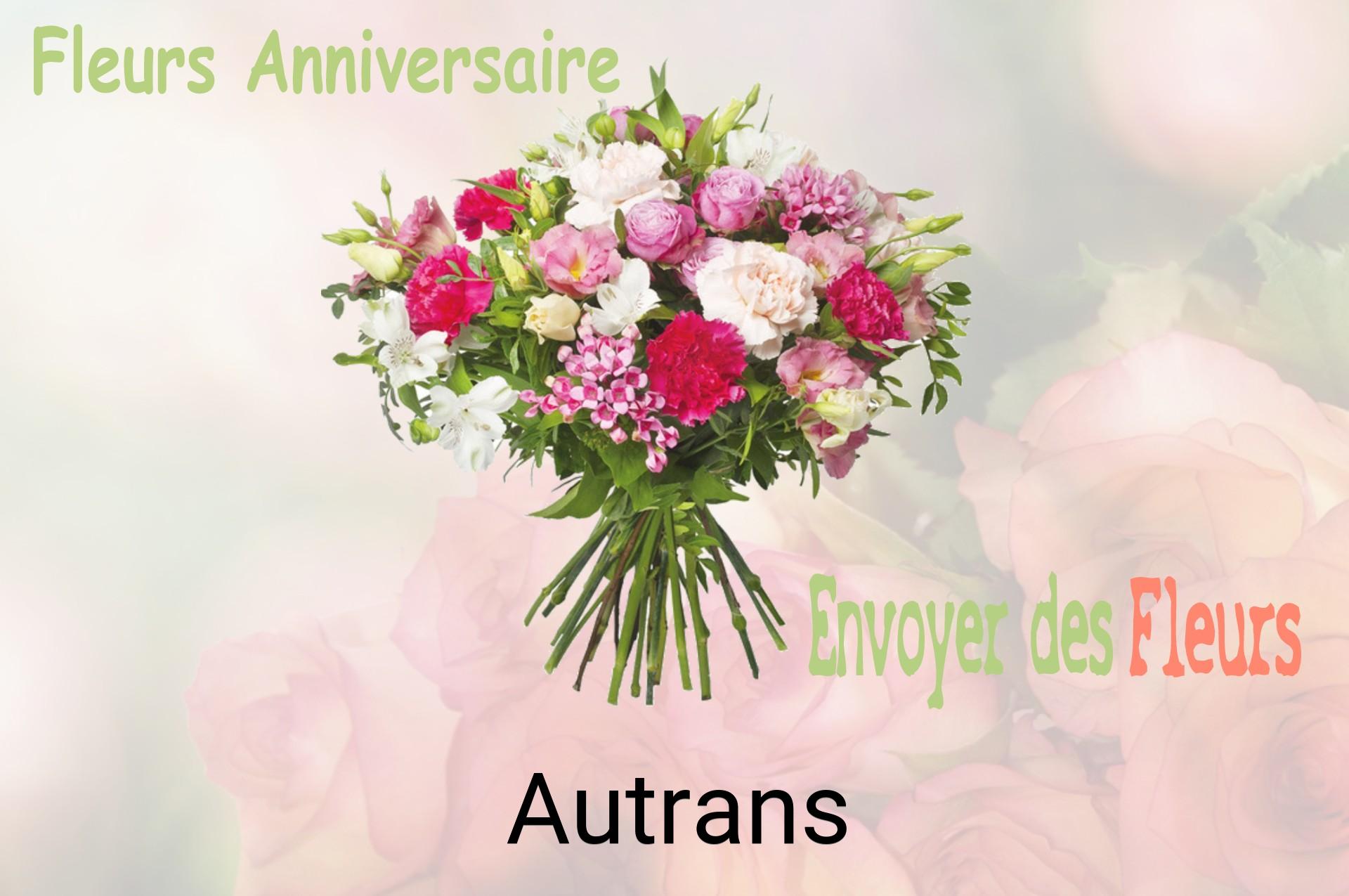 Bouquet de fleurs d’anniversaire livré à Autrans
